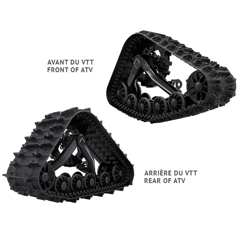 KIMPEX Commander WS4 Track System passend für Yamaha Grizzly 700