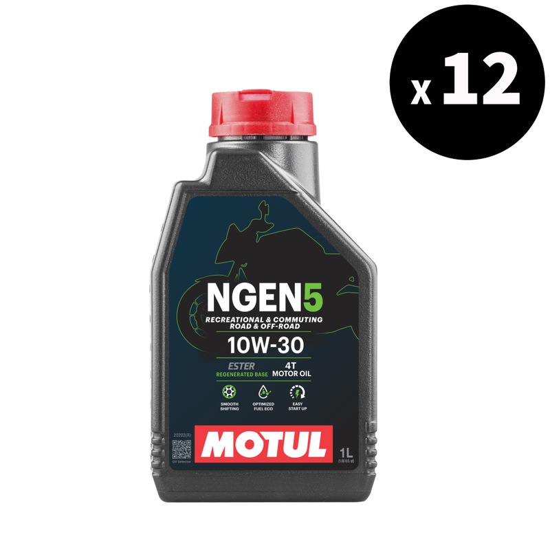 MOTUL NGEN 5 4T Motor Oil - 10W-30 1L (x12)