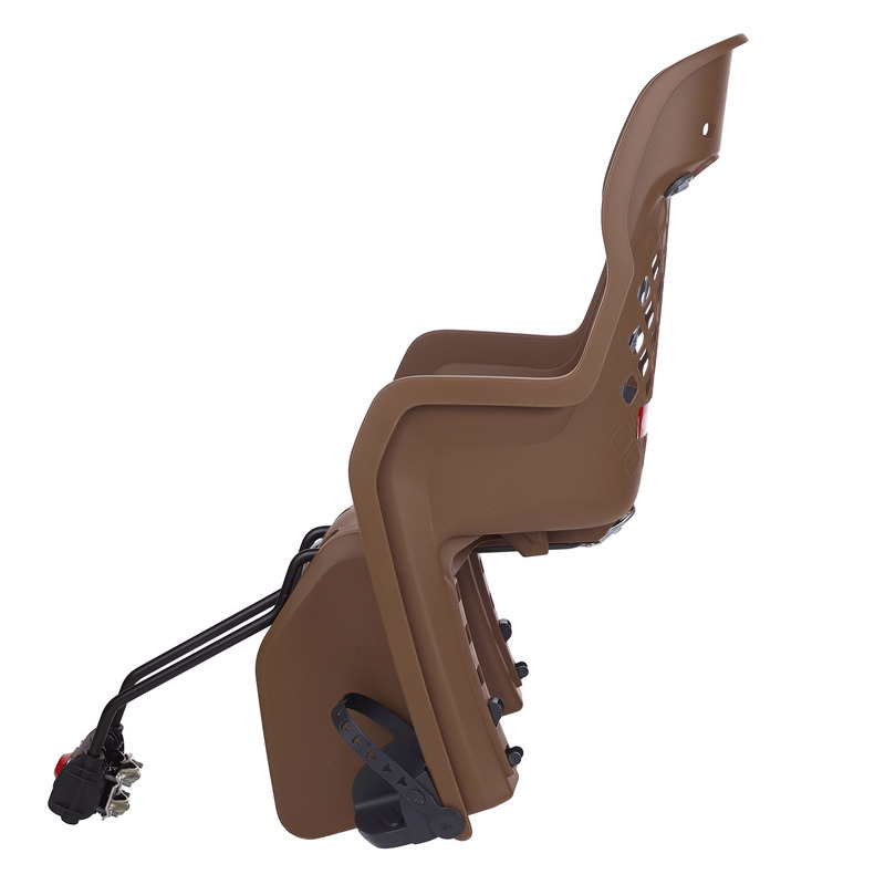 POLISPORT Joy FF 29 Rear Child Bike Seat Frame Mounting - Brown/Dark Gray