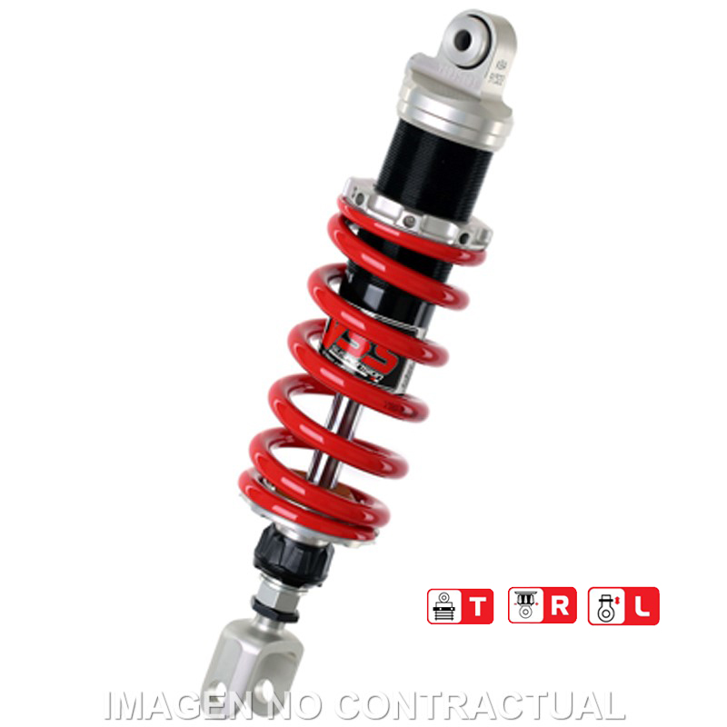 Federbein Z456-Serie Mono hinten passend für Yamaha YZF 750 R/SP (93-98) MZ456-345TRL-10-85