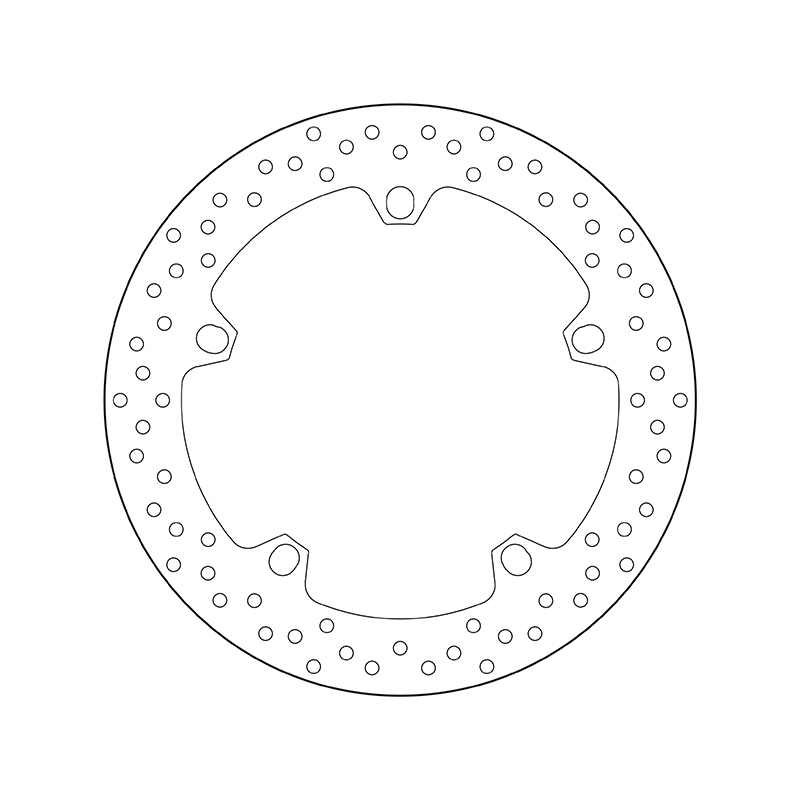 BREMBO Serie Oro rund starr Bremsscheibe