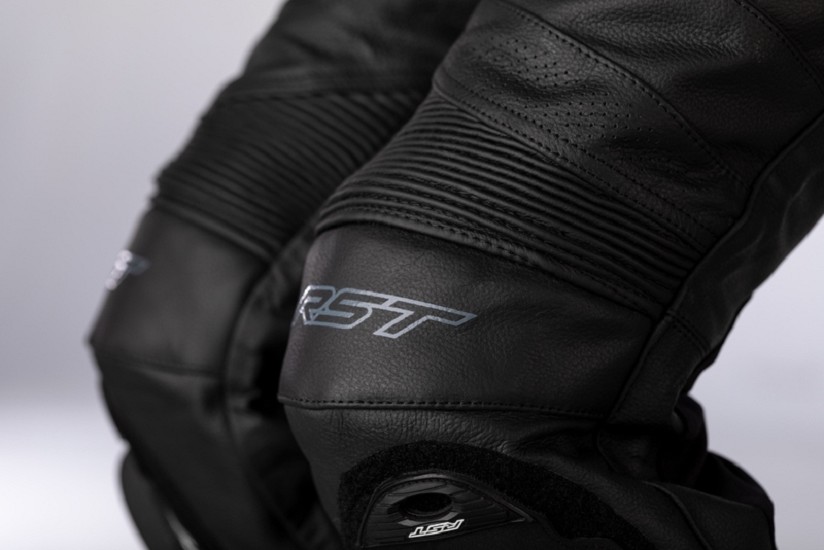 RST S1 CE Damen Lederhose - Schwarz/Schwarz Größe L