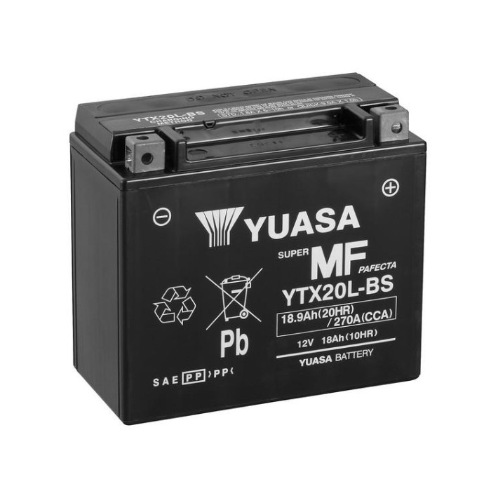 Batterie YUASA YTX20L-BS 18 AH MF