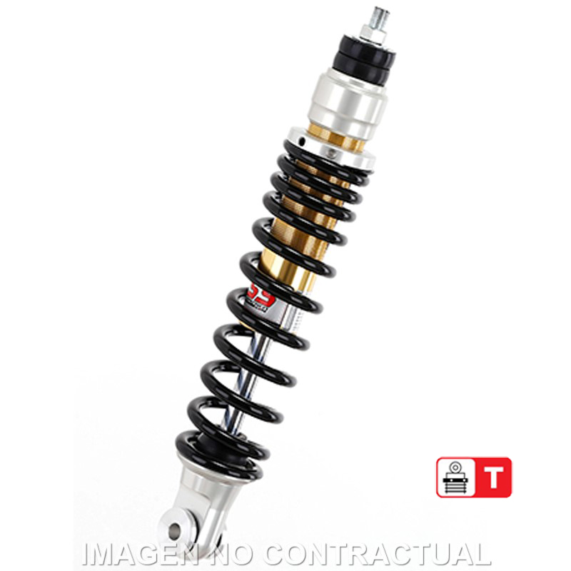 Federbein E302-Serie Mono hinten passend für Piaggio Vespa Leader 125/150, LX/LXV/S 125/150 OE302-285T-01AL-38 Federbein E302-Serie Mono hinten passend für Piaggio Vespa Leader 125/150, LX/LXV/S 125/150 OE302-285T-01AL-38