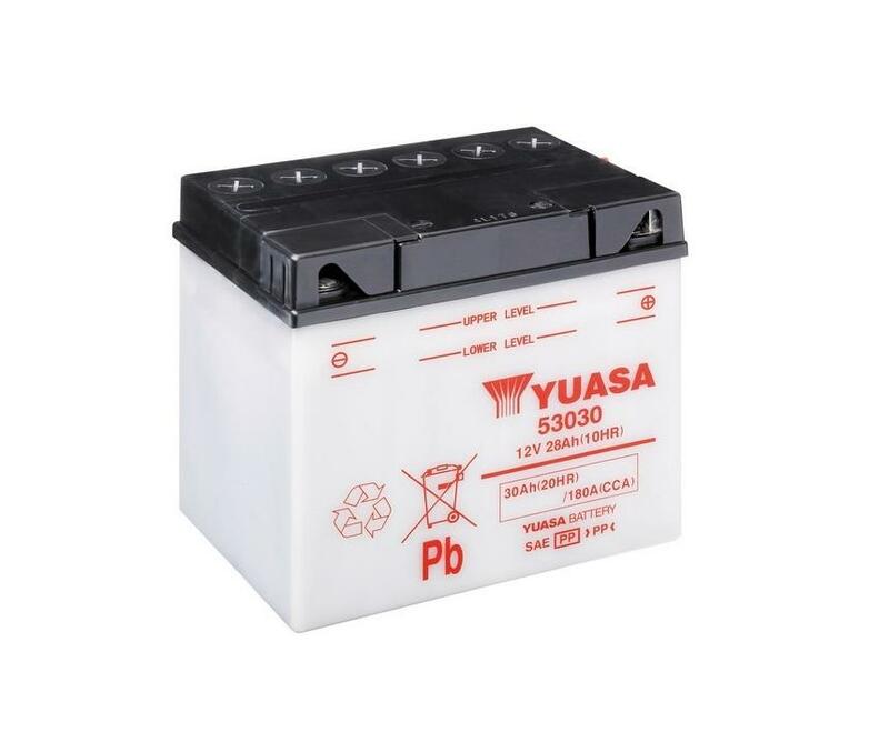YUASA Blei/Säure Batterie ohne Säurepack - 53030 YUASA Blei/Säure Batterie ohne Säurepack - 53030
