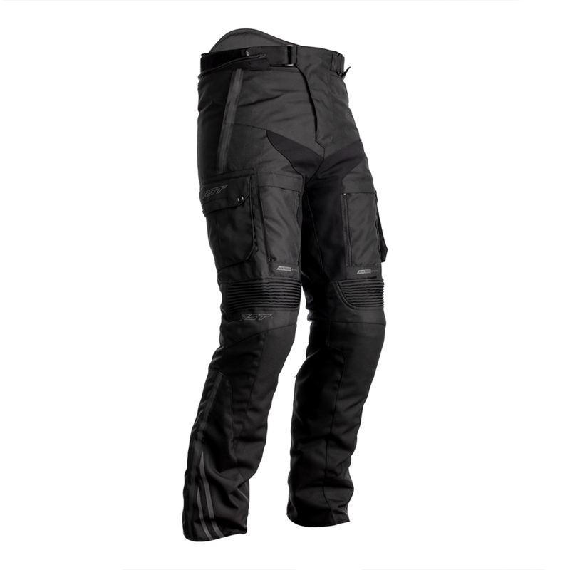 RST Pro Series Adventure-X CE Textile Pants - Schwarz/Schwarz Größe M Kurzes Bein