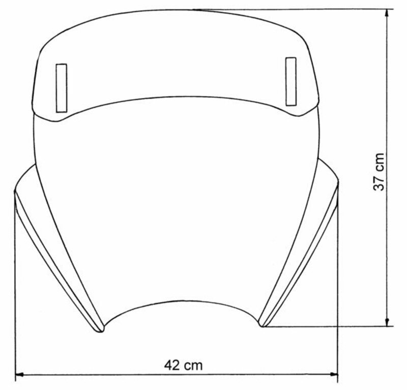 MRA VarioTouringscreen für NakedBikeVTNB - mit Spoiler