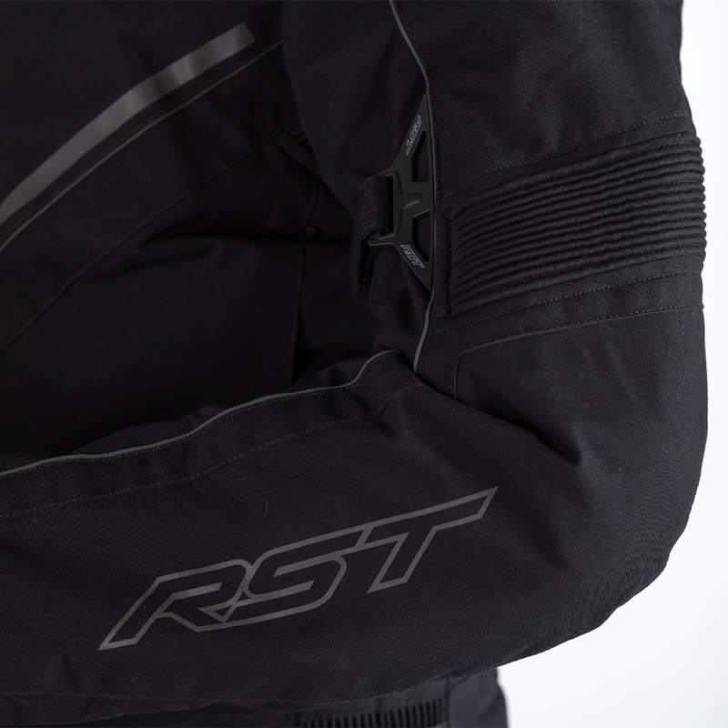RST Sabre Airbag Textil-Jacke - Schwarz Größe S