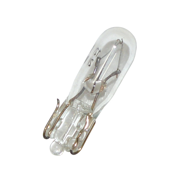 Glassockellampe HERT 12V 2W (T5) Verpackungseinheit mit 10 Stück