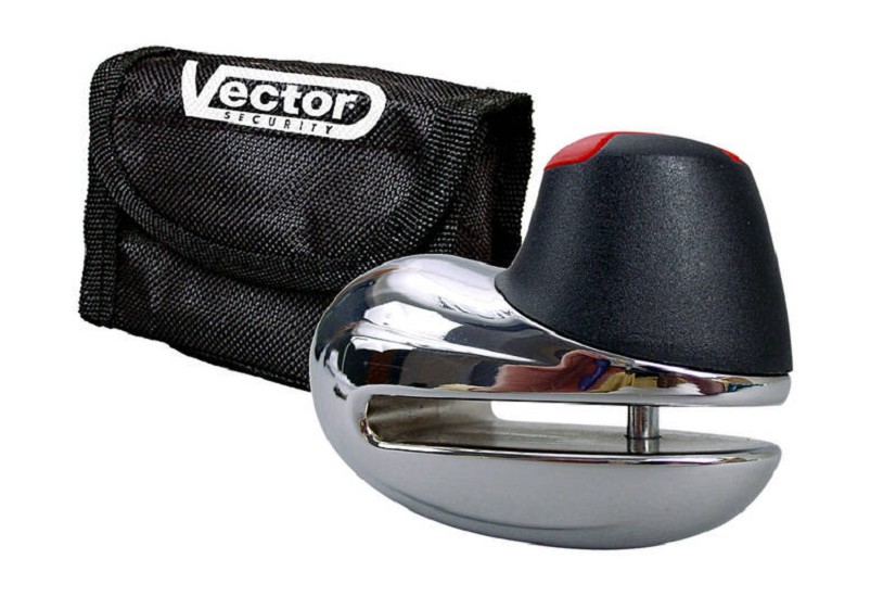 VECTOR Mini Disc Scheibe Schloss Chrom