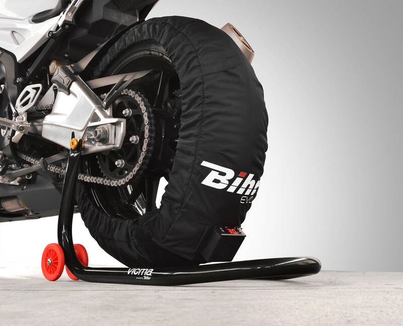 BIHR Home Track EVO.2 Programmierbar Reifenwärmer bis Vorne 120 / Hinten 150-165mm