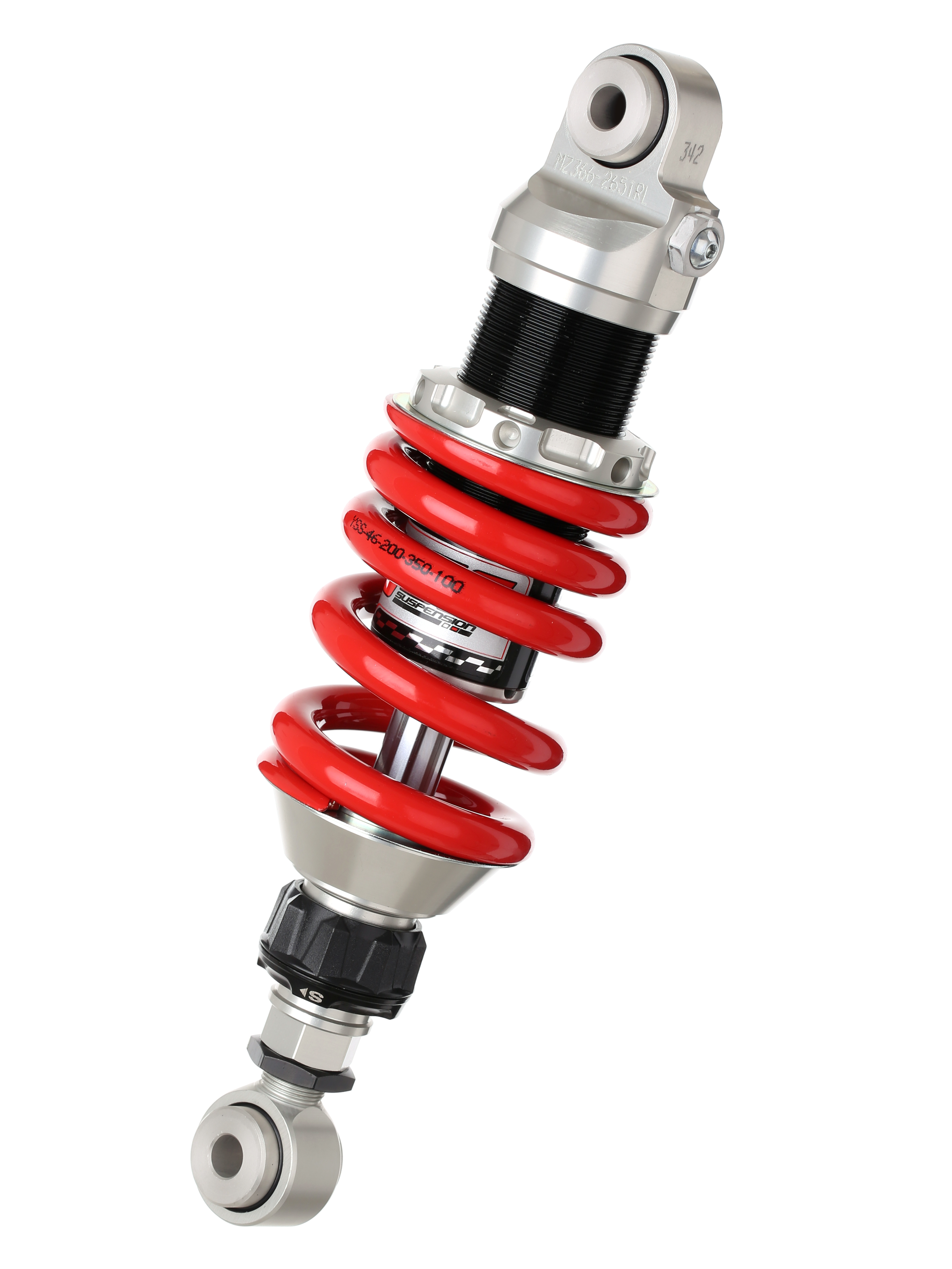 Federbein Z366-Serie Mono hinten passend für Honda VT 600 C Shadow (88-01) MZ366-265TRL-03-85