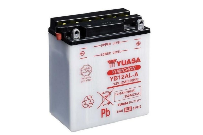 YUASA Blei/Säure Batterie ohne Säurepack - YB12AL-A