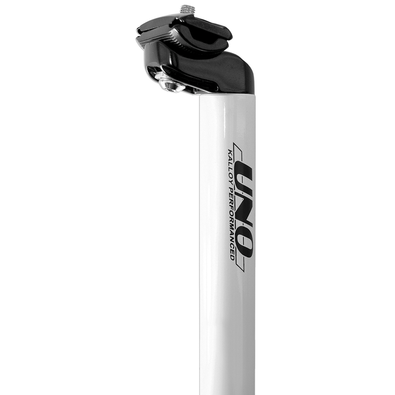 UNO TS 555 Bicycle Seatpost - 400mm Ø31.6 White UNO TS 555 Bicycle Seatpost - 400mm Ø31.6 White
