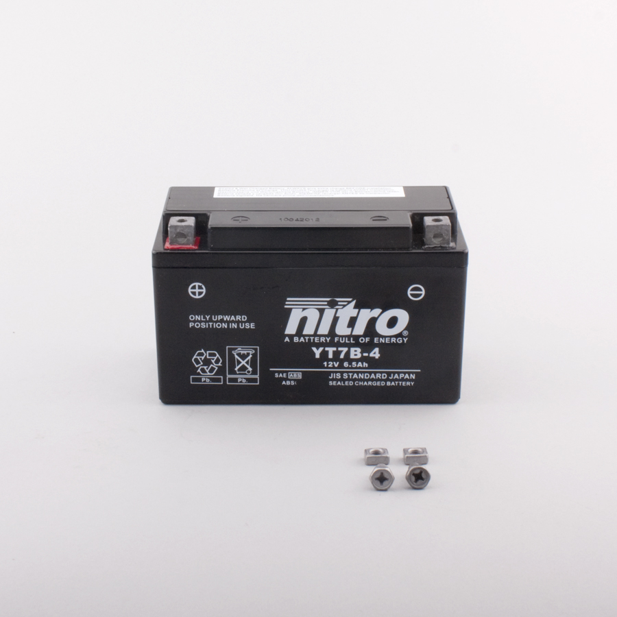 Batterie NITRO NT7B-4 SLA (WC) Gel 12V/6,5Ah [150x65x93] CCA=110A