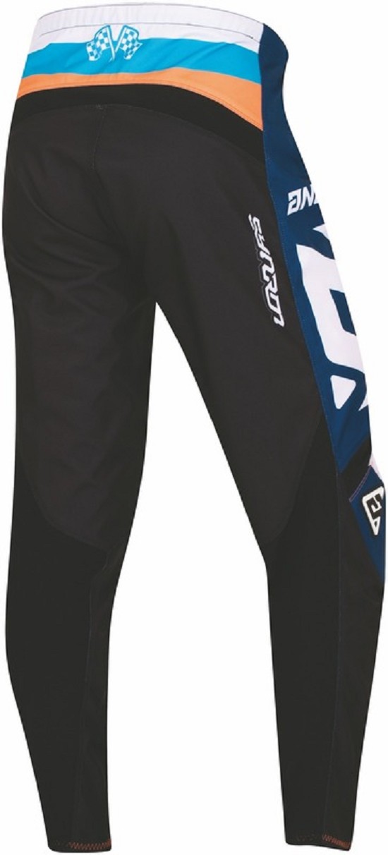 ANSWER Syncron CC Jugend Rennhose - Blau/Hyper Orange/Schwarz