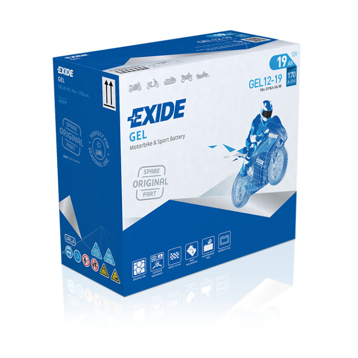Batterie EXIDE GEL 12-19 GEL 19 AH