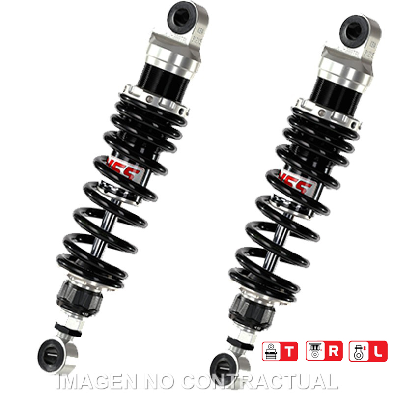 Federbein Z362-Serie Stereo hinten passend für HYOSUNG GV 650 (06-11) RZ362-300TRL-07-88