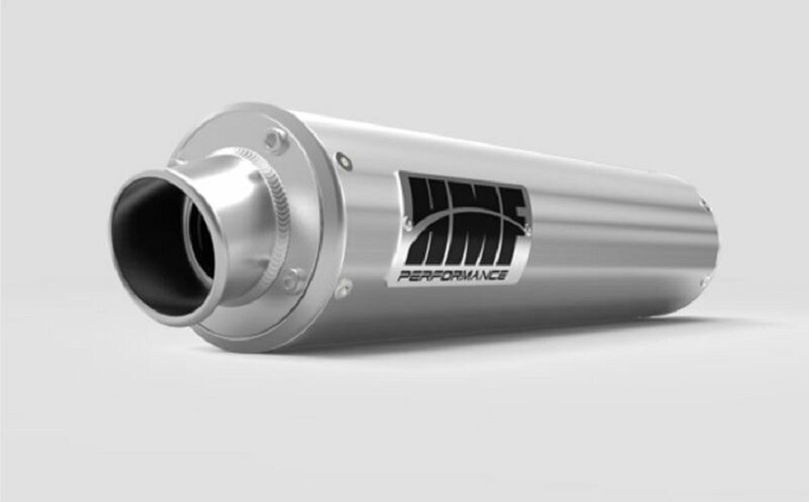 HMF Performance Series Schalldämpfer - Gebürsteter Edelstahl Edelstahl Can-Am Outlander 450-570 L