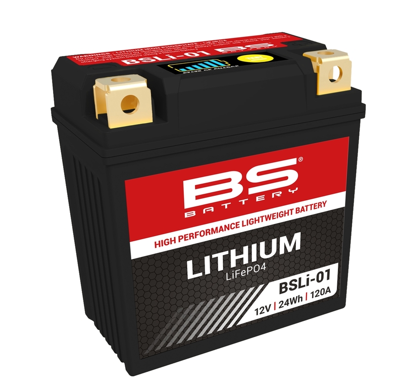 BS BATTERY Lithium-Ionen-Batterie - BSLI-01 BS BATTERY Lithium-Ionen-Batterie - BSLI-01