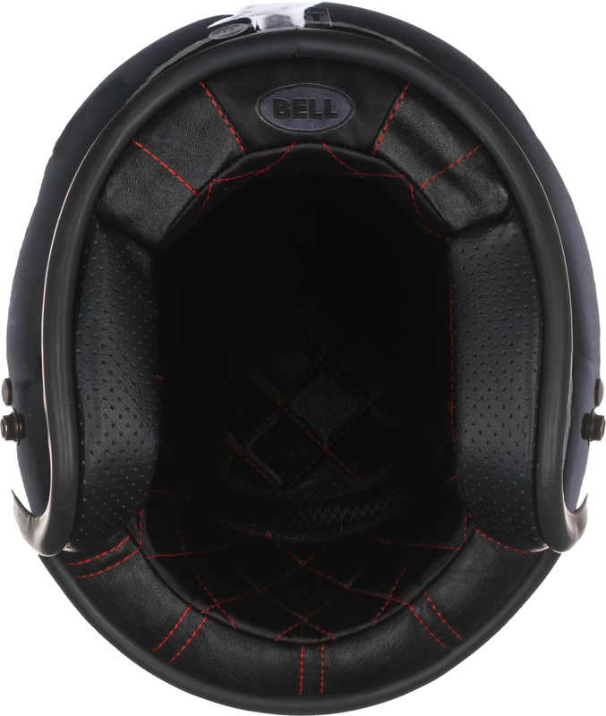 BELL Custom 500 Helm - Gloss Black