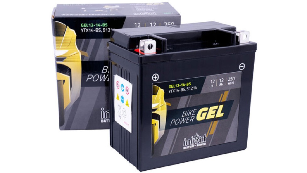 INTACT Bike Power-Batterie GEL YTX14-BS