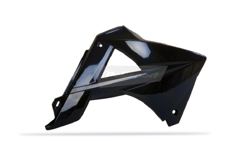 POLISPORT Kühlerspoiler seitlich EC/EC-E 10-11 Schwarz