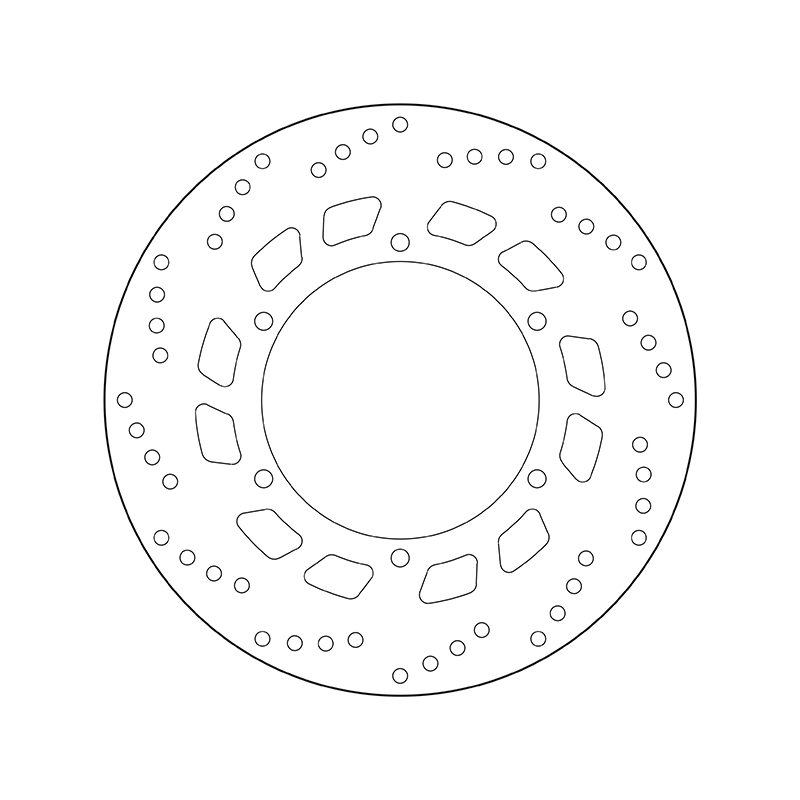 BREMBO Serie Oro rund starr Bremsscheibe