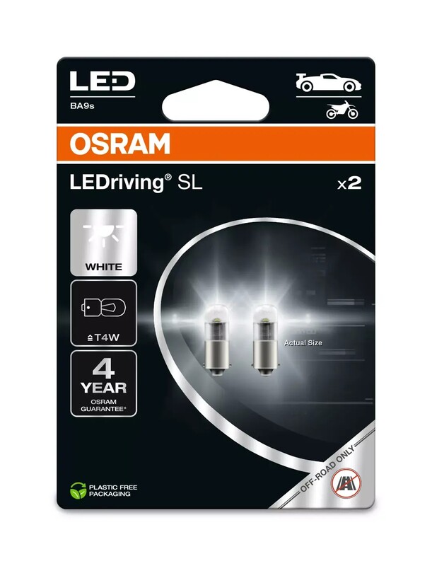 OSRAM Retrofit LEDriving T4W Glühlampen 12V 0,8W OSRAM Retrofit LEDriving T4W Glühlampen 12V 0,8W