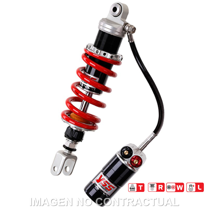 Federbein X456-Serie Mono hinten passend für Yamaha FZ 09 (13-16), MT-09 (13-16) MX456-330TRWL-40-858 Federbein X456-Serie Mono hinten passend für Yamaha FZ 09 (13-16), MT-09 (13-16) MX456-330TRWL-40-858