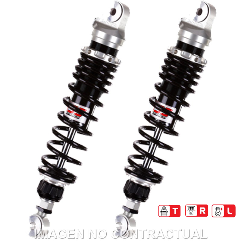 Federbein Z362-Serie Stereo hinten passend für Yamaha XV 535/700/750/1100 Virago RZ362-310TRL-08-88
