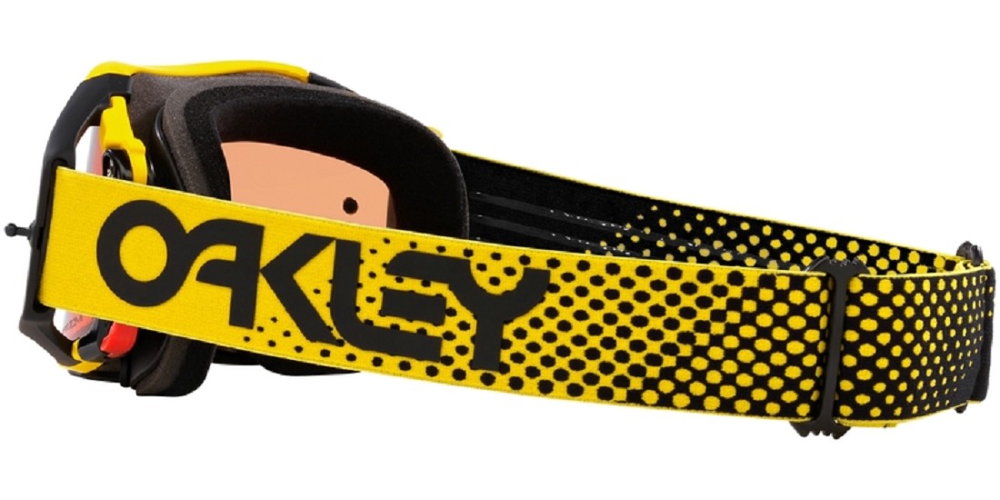 OAKLEY Airbrake MX Brille - Moto Yellow B1B Prizm MX Bronze Glas OAKLEY Airbrake MX Brille - Moto Yellow B1B Prizm MX Bronze Glas