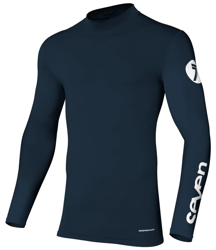 SEVEN Zero Kompressions Jugendtrikot - Navy