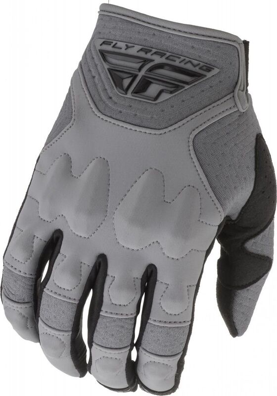 FLY RACING Patrol XC Lite Gloves Grey Sz 12 FLY RACING Patrol XC Lite Gloves Grey Sz 13