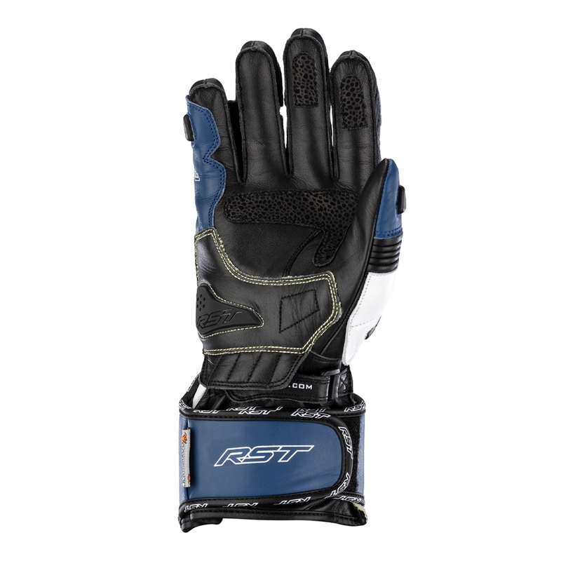RST TracTech Evo 4 Leder Handschuhe - Blau/Weiß/Schwarz