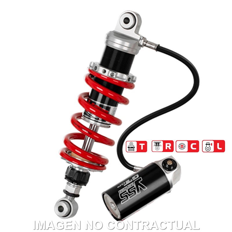 Federbein X456-Serie Mono hinten passend für Honda CB 500 F (13-17) / FA (13-16) MX456-310TRCL-60-858 Federbein X456-Serie Mono hinten passend für Honda CB 500 F (13-17) / FA (13-16) MX456-310TRCL-60-858