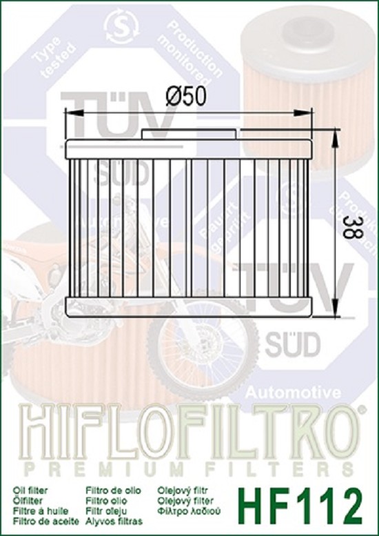 Hiflo Ölfilter HF112