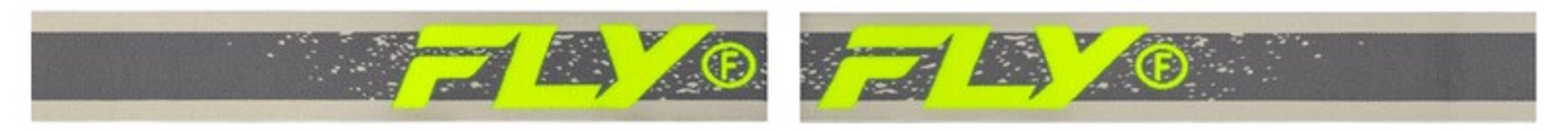 FLY RACING Brille Zone Dunkelgrau/Hi-Vis - Grün verspiegelte Gläser (irisierend)