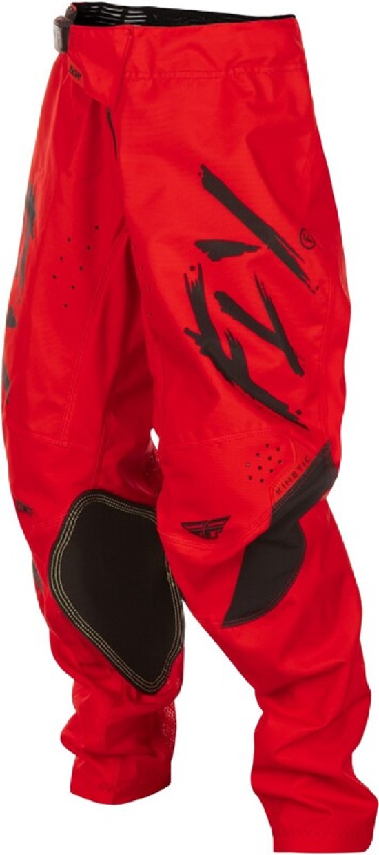 FLY RACING Kinetic Stoke Jugendhose- Rot/Schwarz