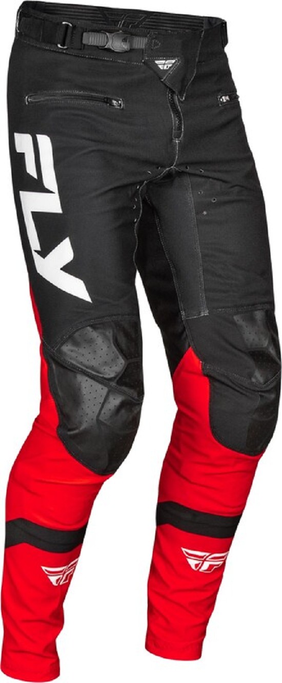 FLY RACING Rayce Jugend Fahrradhose - Rot/Schwarz/Weiß