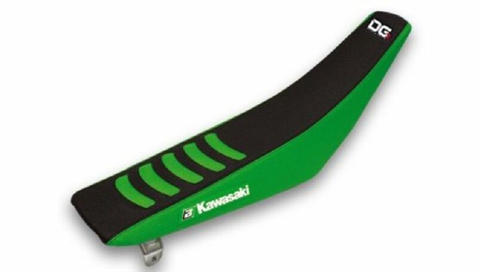 BLACKBIRD Double Grip 3 Sitzbankbezug schwarz/grün passend für Kawasaki KX250F KX450F