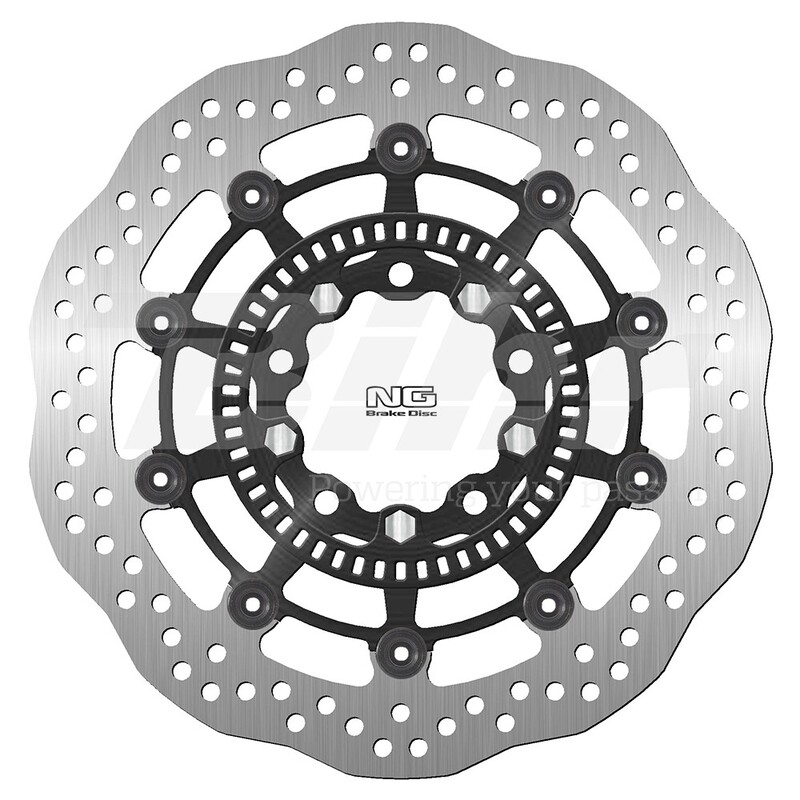NG BRAKES Bremsscheibe Wave schwimmend