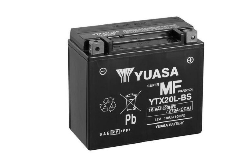 YUASA Wartungsfreie Batterie mit Säurepack - YTX20L-BS