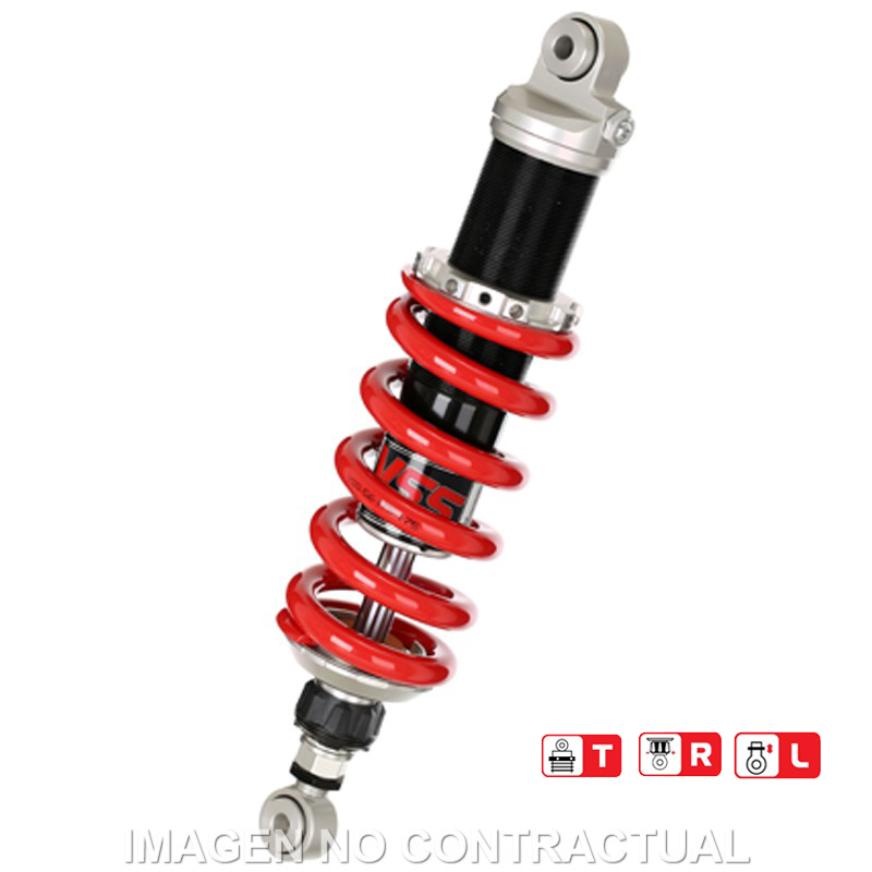 Federbein Z456-Serie Mono hinten passend für KTM Duke 690 (12-23) MZ456-365TRL-17-85