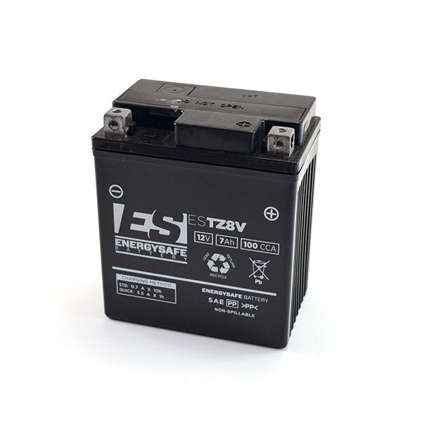 Batterie ENERGYSAFE ESTZ 8V (WC) AGM / Gel 12V/7AH (10 Std.) [113x70x130] CCA=100A (2 Jahre Garantie - s. Artikeltext)