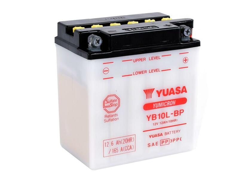 YUASA Blei/Säure Batterie ohne Säurepack - YB10L-BP YUASA Blei/Säure Batterie ohne Säurepack - YB10L-BP