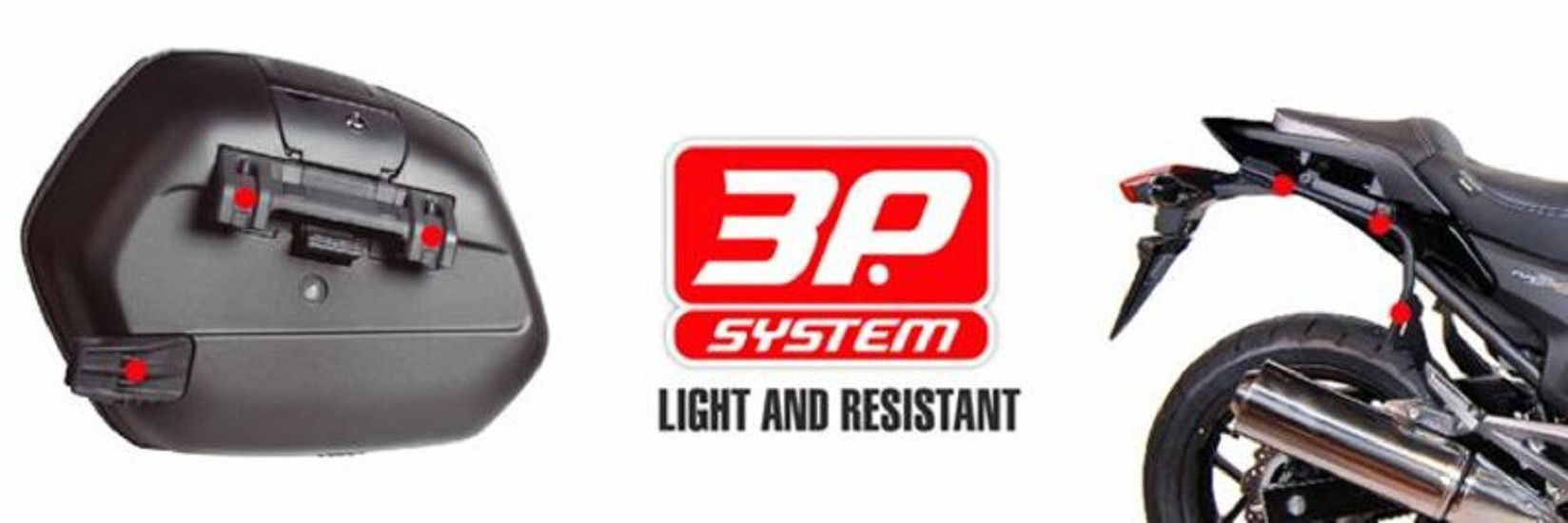 SHAD 3P Befestigungssystem (seitlich)