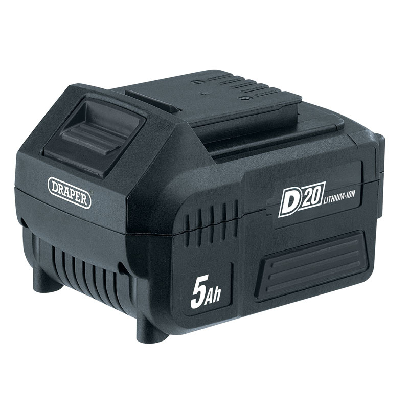 DRAPER D20 Lithium-Ionen-Batterie 20 V 5,0 Ah DRAPER D20 Lithium-Ionen-Batterie 20 V 5,0 Ah
