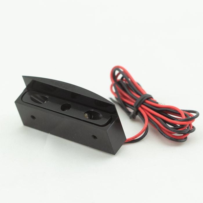 LED-KZB TRIO CNC-Gehäuse Alu schwarz