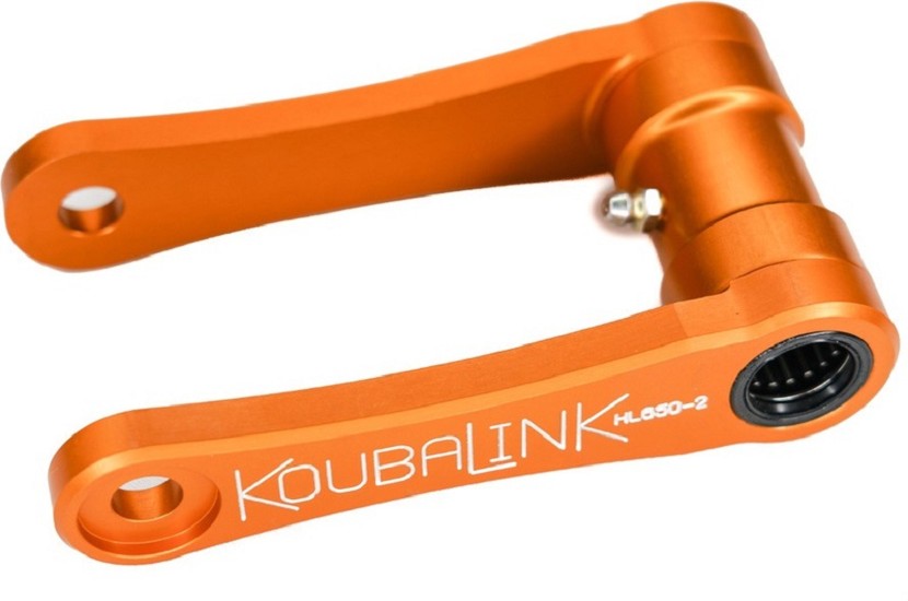 KOUBALINK Tieferlegungssatz (44.5 mm) Orange - Husqvarna TR650 Terra / Strada KOUBALINK Tieferlegungssatz (44.5 mm) Orange - Husqvarna TR650 Terra / Strada